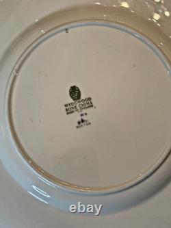 Wedgwood Bone China Buxton 13 Pc Set Turquoise Floral Discontinued Engla