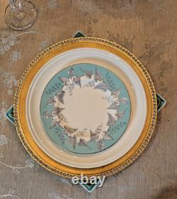 Wedgwood Bone China Buxton 13 Pc Set Turquoise Floral Discontinued Engla