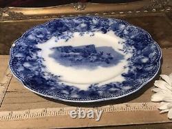 Wedgwood & Co. England Flow Blue Sheep Pattern Dinner Plate 10