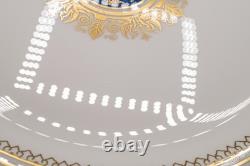 Wedgwood Columbia Powder Blue Dinner Plates Set of 8- 10 3/4 -FREE USA SHIPPING