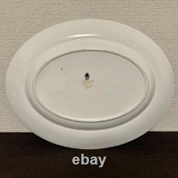 Wedgwood Columbia Powder Blue Oval Plate Dinner From Japan