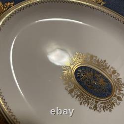 Wedgwood Columbia Powder Blue Oval Plate Dinner From Japan