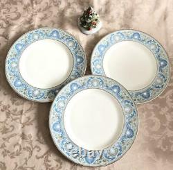 Wedgwood Dolphins Blue Soup Pasta Dinner Dessert Plate set