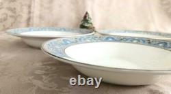 Wedgwood Dolphins Blue Soup Pasta Dinner Dessert Plate set