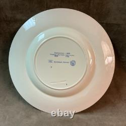 Wedgwood England Virginia military institute blue Barracks dinner Plate