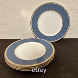 Wedgwood Eurander Powder Blue Dinner Plate 27.5Cm From Japan