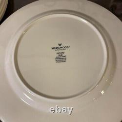 Wedgwood Festivity Blue Ivory Dinner Plate 27cm Set