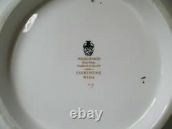 Wedgwood Florentine Dark Blue Rim W1956 Round Covered Vegetable Serving Bowl