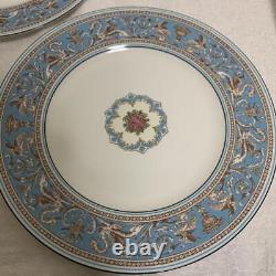 Wedgwood Florentine Turquoise Dinner Plate, Set Of