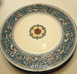 Wedgwood Florentine Turquoise Dinner Plates, 6 available, priced each