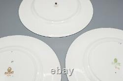 Wedgwood Florentine Turquoise Dinner Plates Set of 11- 10 3/4 FREE USA SHIPPING