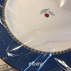 Wedgwood Fruit Symphony Dinner Plate Size 27cm Blue Color Tableware With Box New