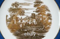 Wedgwood Neoclassical Castle Powder Blue & Greek Key 10 3/4 Dinner Plate