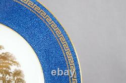 Wedgwood Neoclassical Castle Powder Blue & Greek Key 10 3/4 Dinner Plate