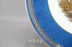 Wedgwood Neoclassical Castle Powder Blue & Greek Key 10 3/4 Dinner Plate