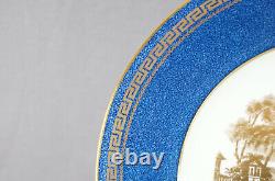 Wedgwood Neoclassical Castle Powder Blue & Greek Key 10 3/4 Dinner Plate