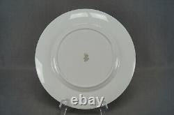 Wedgwood Neoclassical Gold Ruins Powder Blue & Greek Key 10 3/4 Dinner Plate A