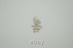 Wedgwood Neoclassical Gold Ruins Powder Blue & Greek Key 10 3/4 Dinner Plate A