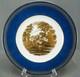Wedgwood Neoclassical Italian Villa Powder Blue & Greek Key 10 3/4 Dinner Plate