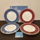 Wedgwood Powder Ruby Blue Dinner Plate 27.5 cm 10.8 inch Fine China Porcelain