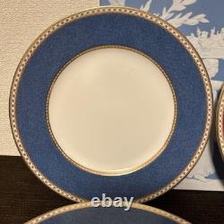 Wedgwood Powder Ruby Blue Dinner Plate 27.5 cm 10.8 inch Fine China Porcelain