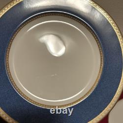 Wedgwood Powder Ruby Blue Dinner Plate 27.5 cm 10.8 inch Fine China Porcelain