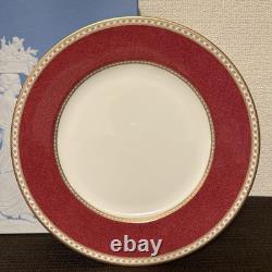 Wedgwood Powder Ruby Blue Dinner Plate 27.5 cm 10.8 inch Fine China Porcelain