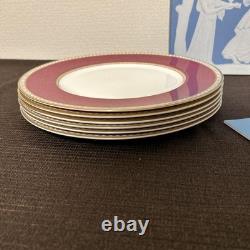 Wedgwood Powder Ruby Blue Dinner Plate 27.5 cm 10.8 inch Fine China Porcelain