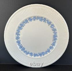 Wedgwood Queensware 2804 Edme Blue Grapes Dinner Plates 10 1/2 Set Of 6