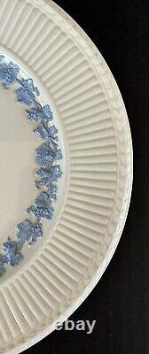 Wedgwood Queensware 2804 Edme Blue Grapes Dinner Plates 10 1/2 Set Of 6