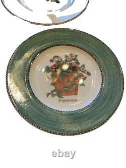 Wedgwood Sarah's Garden 20 Piece Set Service for 4 China Butterfly Dinner Plates