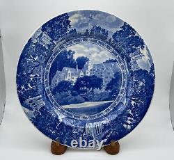 Wedgwood University of California Berkeley BOWLES HALL Blue Dinner Plate a