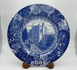 Wedgwood University of California Berkeley STEPHENS HALL Blue Dinner Plate #