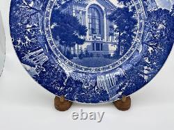 Wedgwood University of California Berkeley UNIVERSITY LIBRARY Blue Dinner Plate