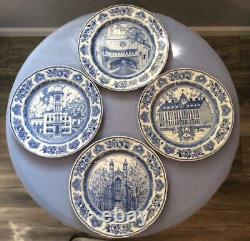 Wedgwood Yale University set of TWELVE 10 1/2 dinner plates ca. 1931