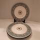 Wedwood Florentine Turquoise Dragon Dinner Plates 10 3/4 Set 4