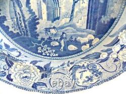 William Mason, Early Staffordshire Transferware, Netley Abbey Plate Sheep