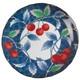 William Sinoma Plate Blue Cherry Design Accent Plate Display Plate