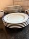 Williams Sonoma Brasserie Blue Dinner Lunch Dessert Plates, Salad Plates & 2 Cup