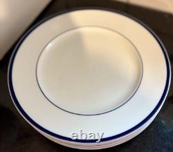 Williams Sonoma Brasserie Blue Dinner Lunch Dessert Plates, Salad Plates & 2 Cup