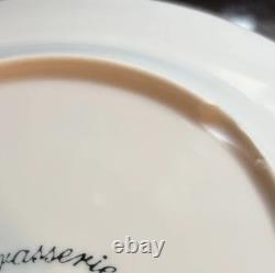 Williams Sonoma Brasserie Blue Dinner Lunch Dessert Plates, Salad Plates & 2 Cup