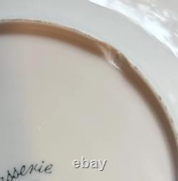 Williams Sonoma Brasserie Blue Dinner Lunch Dessert Plates, Salad Plates & 2 Cup