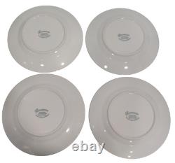 Williams Sonoma Brasserie Blue Dinner Lunch Plates Soup Bowl Lot 13 Pieces