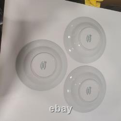 Williams Sonoma Brasserie Blue Dinner Lunch Plates Soup Bowl Lot 13 Pieces