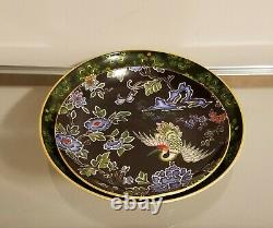 Williams Sonoma Crane Collection Vietnam Medallion & Heron Setting Set for 4