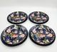 Williams Sonoma House of Scalamandre Dinner Plate & Salad Plate Blue Set of 8