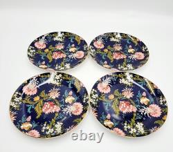 Williams Sonoma House of Scalamandre Dinner Plate & Salad Plate Blue Set of 8