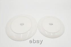 Williams Sonoma House of Scalamandre Dinner Plate & Salad Plate Blue Set of 8