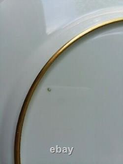 Wow Price! Set Of 4 Rare Wedgwood Columbia Powder Blue 10 7/8 Dinner Plates